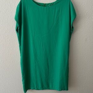 Ovi Vibrant Green Mini Dress